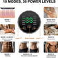 Electronic Muscle Stimulator - Portable Powered Ab Stimulator Muscle Toner for Muscle Conditioning,EMS Ab Machine,Fitness Strength Training Workout Equipment for Men and Women