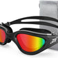 ZIONOR G1 Polarized Swimming Goggles for Unisex Adult Women Anti Fog 100% Anti UV Diving Goggles