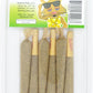 Meowijuana | King Size Catnip Joints | Organic | Dried Premium Ground Catnip | High Potency | Grown in North America | Feline and Cat Lover Approved