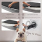 Soft Touch Orthopedic Dog Bed for Medium Dogs with Faux Fur Top, Waterproof Pet Couch Bed with Removable Washable Cover and Supportive Foam Filling (Grey, Medium)