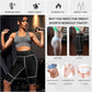 TrainingGirl Women's Hot Neoprene Sauna Sweat Shorts with Pocket Weight Loss Slimming Pants Workout Body Shaper Yoga Leggings