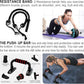 Ab Roller Wheel, 10-In-1 Ab Exercise Wheels Kit with Resistance Bands, Knee Mat, Jump Rope, Push-Up Bar - Home Gym Equipment for Men Women Core Strength & Abdominal Exercise