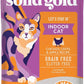 Solid Gold Indoor Dry Cat Food - Grain Free & Gluten Free - Chicken Cat Food Dry Kibble for Indoor Cats w/Probiotics & Fiber for Gut Health - Sensitive Stomach & Hairball Support for Adult Cats -12LB