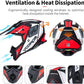 VCOROS H637 Adult Motocross Helmets ATV Dirtbike BMX MX Offroad Adventure UTV Helmets DOT Approved