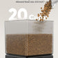 oneisall Automatic Cat Feeder for 2 Cats, 20 Cups/5L Automatic Cat Food Dispenser for Small Pets Indoor, Timed Cat Feeder for Dry Food