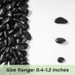 SIDONG 10 LB Black River Rocks, 0.4-1.2 Inches Highly Polished Pebbles for Indoor Plants, Decorative Stones for Plants, Fish Tank, Vases, Home Décor, Crafting, Garden Landscaping