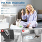 Cat Pads 25 ct Super Absorbent Pet Pee Pads Compatible with Tidy Cats Breeze Litter System 16.9x11.4 Inch Litter Pad for Litter Box