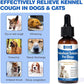 Natural Nebulizer Solution – Promotes Respiratory Health for Dogs & Cats – Immune Support | Sinus, Allergies & Kennel Cough Relief | Gentle Herbal Formula, 60ml