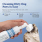Pet Steam Brush for Dogs & Cats with Paw Cleaner & Shampoo – 3-in-1 Grooming Spray Comb, Mist Massage & Defur Function, Water Spritz Deshedding Tool for Long/Short Hair, Indoor Pets