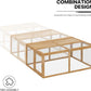 MoNiBloom Portable Chicken Run Rabbit Hutch Folding Chicken Cage Hen Coop for Indoor/Outdoor, Top and Side Opening Doors Small Animal Pet Playpen No Assembly Required Poultry Cage 45.5 x 42.5 x 20 in