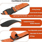 Reflective Dog Collar Padded with Soft Neoprene Breathable Quick Release Basic Dog Collars for Medium Large Dogs Orange