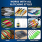 Fletching Glue 100g, Heavy Duty Arrow Glue Kit for Carbon, Aluminum, Wood Shafts, Instant & Clear Arrow Insert Adhesive Bonder for Fletching Vanes, Feathers and Inserts