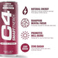 Cellucor C4 Smart Energy Drink - Sugar Free Performance Fuel & Nootropic Brain Booster, Coffee Substitute or Alternative | Black Cherry 12 Oz - 12 Pack