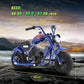 Gas Mini Chopper Bike, DB004 Model 49.4 CC 2-Stroke Dirt Bike with Big Headlight, Premium Tire, Metal Frame, Disc Brakes, Max Load 165Lbs, Up to 20Mph, EPA Approved