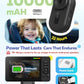 Wireless Baby Car Camera with 1080P Advanced Night Vision and 32H Battery, No Wi-Fi Needed Easy Setup Car Baby Monitor with Video Recording Adjustable Angle, Newborns Travel Essentials Gifts