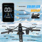 Electric Bike for Adults, AWD Ebike Dual Motor, 26'' Fat Tire Peak 4000W Ebikes with 48V 23AH Battery Hydraulic Brake Electric Bicycle, 21 Speed Dirt Bikes UL Certified