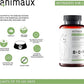animaux – nutrients for Cats, All-Natural Cat Vitamins, Cat Essentials to Strengthen The Immune System & Natural Cell Protection, Healthy Skin & Shiny Coat, 120 Chewable Tablets, 120 Days Supply