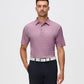 Esabel.C Jacquard Golf Shirts for Men Moisture Wicking Short Sleeve Performance Dry Fit Active Mens Polo Shirts