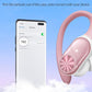 PocBuds Bluetooth Headphones Wireless Earbuds 80hrs Playtime Wireless Charging Case Digital Display Sport Ear Buds with Earhook Deep Bass IPX7 Waterproof Over-Ear Earphones for Phone Laptop Rose Gold