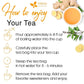 FreshDrinkUS, Premium 75 Tulsi Lemon Ginger Tea Bags, 100% Natural & Pure from Tulsi Holy Basil Leaves, Lemon and Ginger. Made with Natural Material Tea Bags. No Sugar, No Caffeine, Vegan.