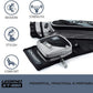 LEGEND XT320 Archery Quivers - Nylon Hip Quivers with 3 Arrow Tube Cases for Target Shooting - Adjustable Waist Belt, T-Slot, Storage Compartments for Accessories, Gear, Tools, Release Tab, Score Card