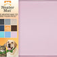 Neater Pet Brands Neater Mat Pet Mats for Food and Water, Cat & Dog Bowl Mat Waterproof Silicone, Feeding Tray, Dog Food Mats for Floors, Placemat w/Raised Edge for Under Bowls, 19” x 12”, Light Pink