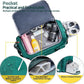 FIORETTO Women's Gym Duffle Bag with Shoes Compartment, 37L Capacity, Ideal for Travel, Gym, Sports, Duffel, Weekender