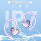 Wireless Earbud, Bluetooth 5.4 Headphones IP7 Waterproof for Sport, 48H Running Wireless Earphones with ENC Noise Cancelling Mic, Deep Bass Over Ear bud with Earhooks for Android, iOS, Workout, Purple
