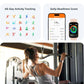 Parsonver Fitness Tracker with Step Counter/Calories/Stopwatch, Health Activity Tracker with Heart Rate Sleep Monitor, IP68 Waterproof Smart Watch 110+ Sport Modes Pedometer Watch for Women, Rose Gold