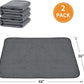 Washable Dog Pee Pads 36x48 2Pack Reusable Whelping Pads, Absorb Dog Mats Non-Slip Puppy Training Pads for Whelping, Potty, Training, Playpen, Crate