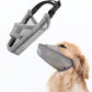 Crazy Felix Nylon Dog Muzzle for Small Medium Large Dogs Dachshund Beagle Poodle Labrador, Air Mesh Breathable and Drinkable Pet Mouth Guard for Anti-Biting Chewing Scavenging(M, Grey)