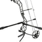 AMEYXGS Archery Bow Stabilizer for Compound Bow, 3K Carbon Fiber 6", 8", 10", 12" 15" Rods, Damping System, Weights Kit, Single Side V-Bar Mount,Quick Disconnect