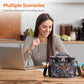 Lifewit Medium Lunch Bag Insulated Lunch Box Soft Cooler Cooling Tote for Adult Men Women, Paisley 12-Can (9L)