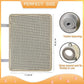 Cat Nail File Scratcher, Cat Scratch Pad Wrapped Around a Cat Scratching Post, Nail File for Cats with 80 Aluminum Oxide Grit, Cat Nail File Can Help to Trim Your Cat's Nails and Protect Scratch Post