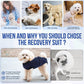 Lukovee Recovery Suit for Dogs, Zipper-On Onesie for Female Male Dog, Abdominal Wounds Cone E-Collar Alternative, Prevent Licking Spay (XS, Dark Blue)