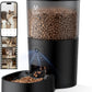 Automatic Cat Feeder with Camera, 1080P HD AI Pet Recognition Recording, 5G WiFi APP Remote Control, Timed Programmable Food Dispenser, Two-Way Audio, with Night Vision Function and Desiccant