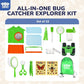 TOY Life Bug Catcher for Kids, Bug Catching Kit Kids Explorer Kit with Bug Net, Catching Tool, Tweezers, Magnifying Glass, Binoculars, Insect Catcher, Educational Outdoor Toys Kid Adventure Set