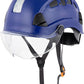 Defender Safety H1 Safety Helmet Hard Hat with Visor ANSI Z89.1