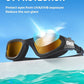OMID Swim Goggles, P2 Polarized Swimming Goggles for Men Anti-fog Goggles Swimming for Adult Women