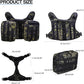 BYGD Dog Saddle Backpack for Hiking, Lightweight Waterproof Harness with Removable Bags for Large Dogs, Outdoors (Camo)