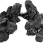 Unocho Fish Tanks Stone 20LB Natural Black Slate Rocks for Aquariums Decorative Aquascaping Stone for Reptile Terrariums, Bonsai Gardens & Outdoor 3-9inches(8PCS)