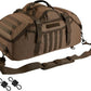 65L Large Duffle Bag, 3-in-1 Tactical Backpack MOLLE Pack for Sports, Gym, Outdoor, Dark Brown