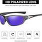 FAGUMA Sports Polarized Sunglasses For Men Cycling Driving Fishing UV400 Protection