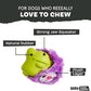 Barkbox Torbert The Troll Dog Toy for Small Dogs – Natural Rubber with Wacky Bounce – Perfect for Aggressive Chewers and Long-Lasting Playtime