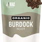 J Mac Botanicals, Organic Burdock Root Tea (16 oz), Certified USDA Organic Burdock Root herb, fresh dried herb from Eastern Europe