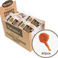 Afreschi Natural Turkey Tendon Lollipop 40 Units/Box, Dog Treat for Signature Series, All Natural Human Grade Puppy Chew, USA-Sourced Turkey Tendon, Rawhide Alternative
