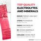 Instant Hydration Electrolytes Powder Packets - Raspberry Electrolyte Drink Mix - Zero Sugar - Keto, Vegan, Gluten-Free, Non-GMO - Boost Recovery, Brain Health, Muscle & Tissue Support- 30 Sticks