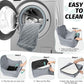 Dog Car Seat for Medium Dogs Up to 35lbs,Fully Detachable and Washable,Easy to Install with Adjustable Straps,Anti-Slip Bottom Travel Car Bed for Pets,Two Side Pockets(Grey,Medium)
