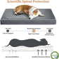 WNPETHOME Orthopedic Dog Bed for Crate, Waterproof Extra Large Dogs Bed with Removable Washable Cover, Multi-Needle Quilting Dogs Crate Beds
