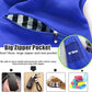 Tomkas Dog Sling Carrier for Small Dogs - Royal Blue, Adjustable Strap & Zipper Pocket, Up to 10 lbs. Perfect Puppy Carrier for Small Dogs